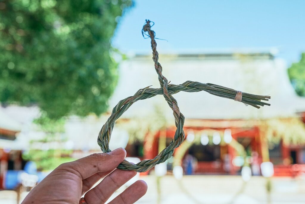 藤崎八旛宮の夏の「大祓式」
